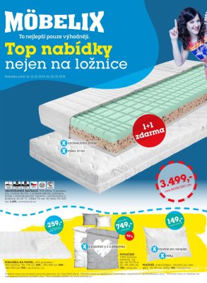 akční leták Möbelix 12.2.2018-25.2.2018