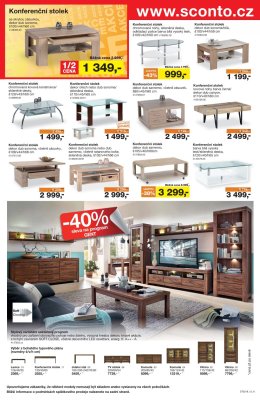 akční leták Sconto nábytek 14.2.2018-27.2.2018