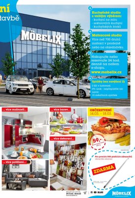 akční leták Möbelix 14.3.2018-25.3.2018