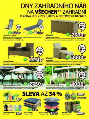 akční leták Jysk 22.3.2018-4.4.2018