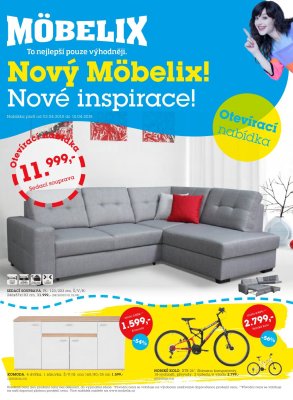 akční leták Möbelix 3.4.2018-15.4.2018