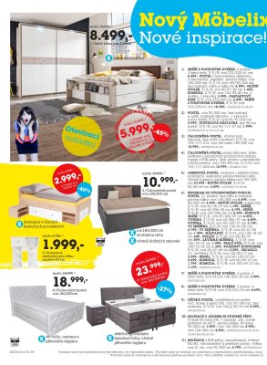akční leták Möbelix 3.4.2018-15.4.2018