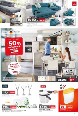 akční leták Kika nábytek 30.4.2018-13.5.2018