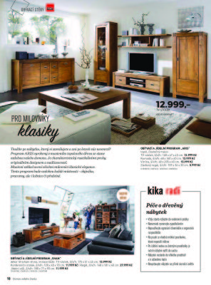 akční leták Kika nábytek 30.4.2018-30.6.2018