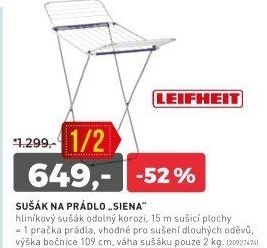 Sušák na bielizeň SIENA ALUMINIUM
