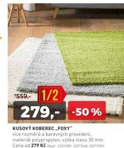 Koberec FOXY