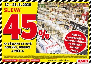 akční leták ASKO 17.5.2018-31.5.2018