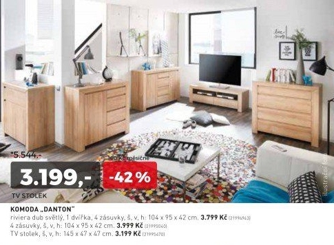 TV stolek DANTON