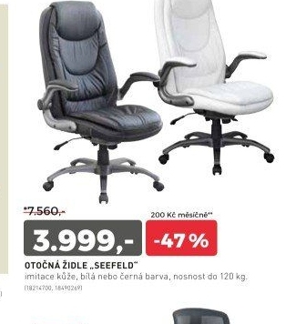 Otočná židla SEEFELD
