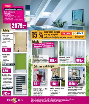 akční leták Hornbach 30.5.2018-26.6.2018