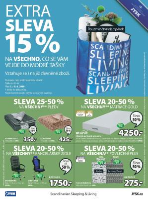 akční leták Jysk 7.6.2018-13.6.2018
