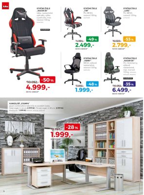 akční leták Kika nábytek 9.8.2018-16.9.2018