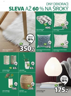 akční leták Jysk 30.8.2018-12.9.2018