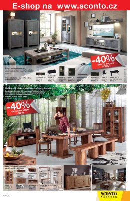 akční leták Sconto nábytek 5.9.2018-18.9.2018