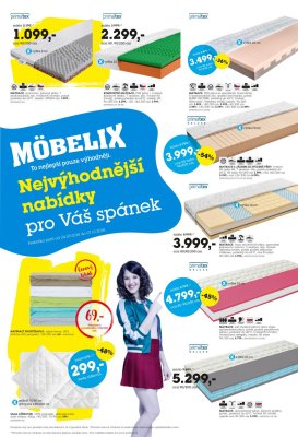 akční leták Möbelix 24.9.2018-7.10.2018