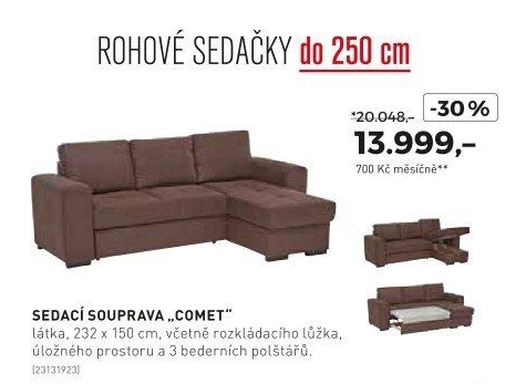 Seadcí souprava Comet