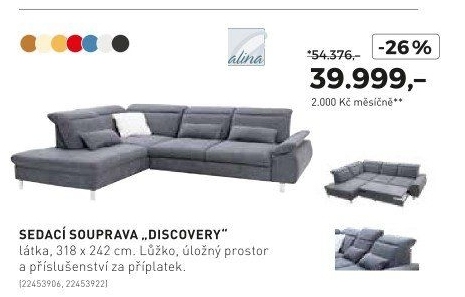 Sedaci souprava Discovery