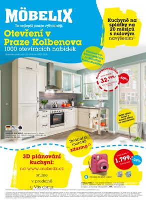 akční leták Möbelix 1.10.2018-9.10.2018