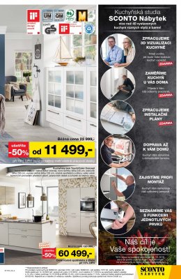 akční leták Sconto nábytek 3.10.2018-16.10.2018