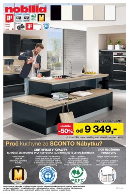 akční leták Sconto nábytek 3.10.2018-16.10.2018