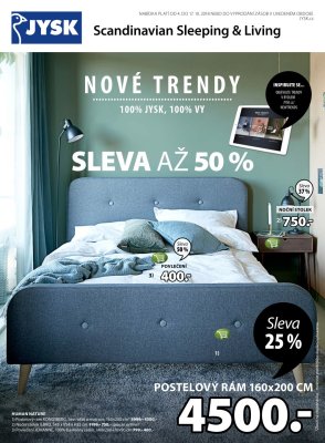akční leták Jysk 4.10.2018-17.10.2018