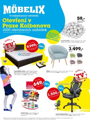 akční leták Möbelix 8.10.2018-21.10.2018