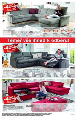 akční leták Sconto nábytek 31.10.2018-13.11.2018