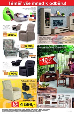 akční leták Sconto nábytek 31.10.2018-13.11.2018