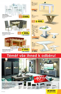 akční leták Sconto nábytek 31.10.2018-13.11.2018