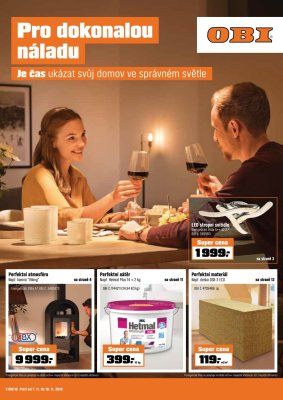 akční leták OBI 7.11.2018-18.11.2018