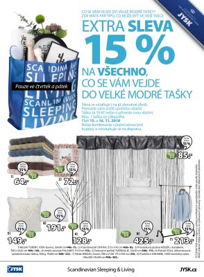 akční leták Jysk 15.11.2018-28.11.2018
