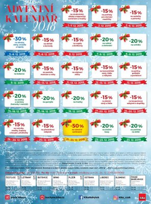 akční leták Kika nábytek 6.12.2018-26.12.2018