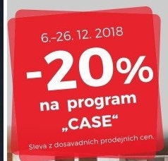 -20% na program Case