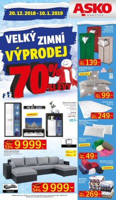 akční leták ASKO 20.12.2018-10.1.2019