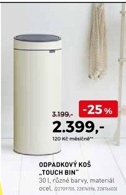 Odpadkový koš TOUCH BIN