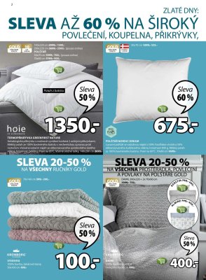 akční leták Jysk 17.1.2019-30.1.2019
