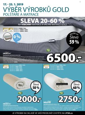 akční leták Jysk 17.1.2019-30.1.2019