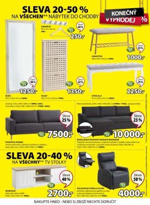 akční leták Jysk 24.1.2019-6.2.2019