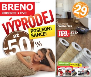 akční leták Breno koberce 1.2.2019-28.2.2019
