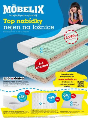 akční leták Möbelix 11.2.2019-24.2.2019