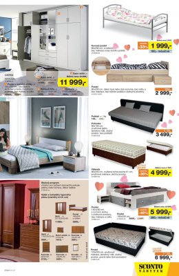 akční leták Sconto nábytek 13.2.2019-26.2.2019