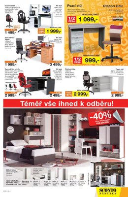 akční leták Sconto nábytek 27.2.2019-19.3.2019