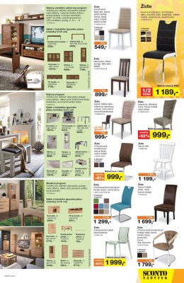 akční leták Sconto nábytek 27.2.2019-19.3.2019