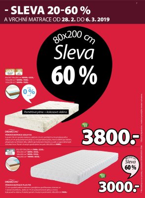 akční leták Jysk 28.2.2019-13.3.2019