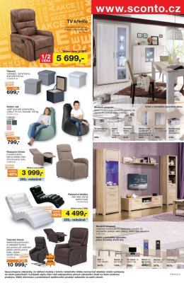 akční leták Sconto nábytek 20.3.2019-9.4.2019