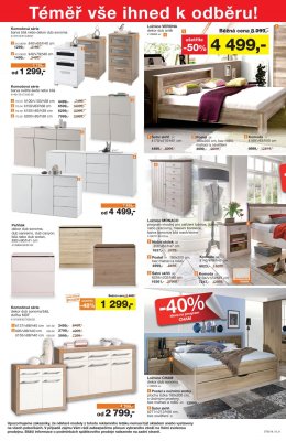 akční leták Sconto nábytek 20.3.2019-9.4.2019