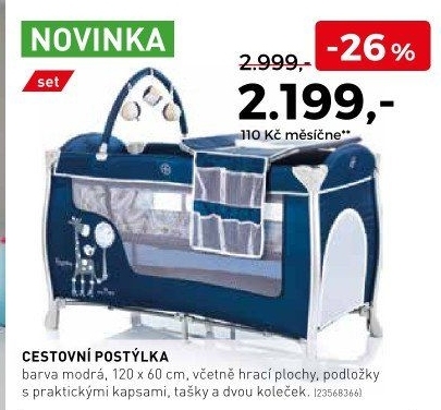 Cestovní postýlka
