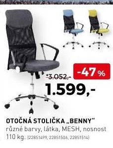 Otočná židle Benny