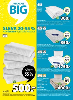 akční leták Jysk 21.3.2019-3.4.2019