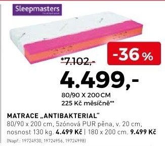 Matrace Antibakterial